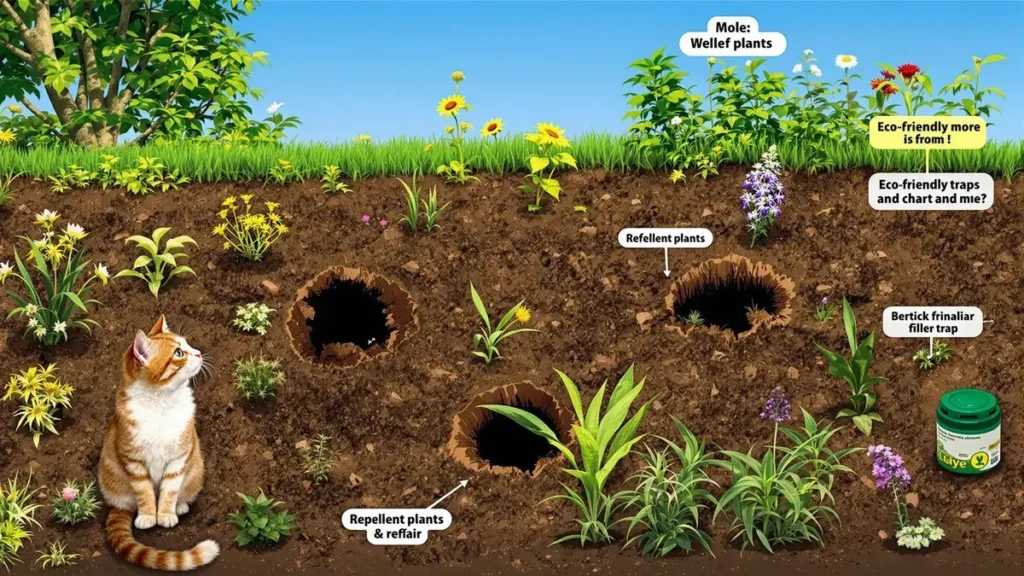 Discover an unexpected and effective method to quickly eliminate moles before they settle in
