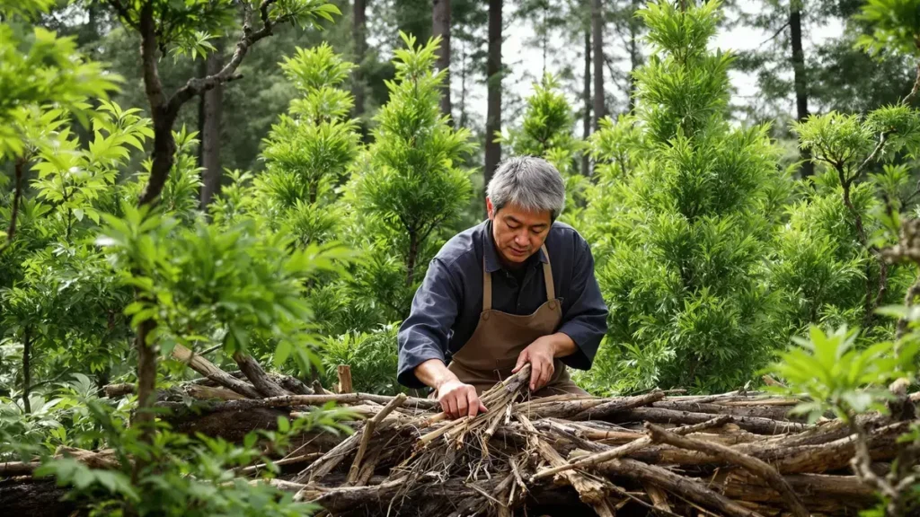 The Japanese Showcase Their Exceptional Talent for Wood Cutting Without Felling Trees